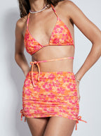PARTY IN HAWAII - RUCHED SKIRT